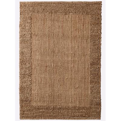 Teppich HEINE HOME Gr. 1, beige (natur), B:60cm H:12mm L:90cm, Jute, Teppiche Image