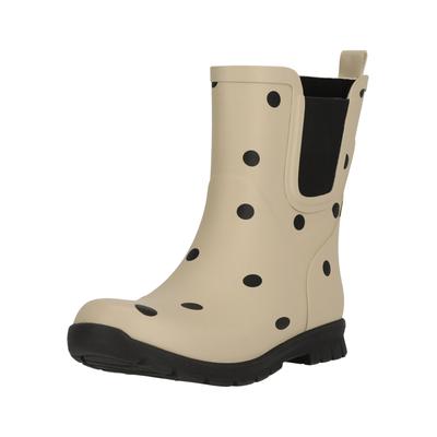 Gummistiefel WEATHER REPORT "Snicker", Gr. 38, schwarz (khaki, schwarz), Gummi, sportlich, Schuhe, in wasserdichter Qualität Image