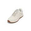 Sneaker MARC O'POLO "aus softem Veloursleder", Damen, Gr. 36, silky stone, silber metallic, Obermaterial: 100% Leder, unifarben, Schuhe