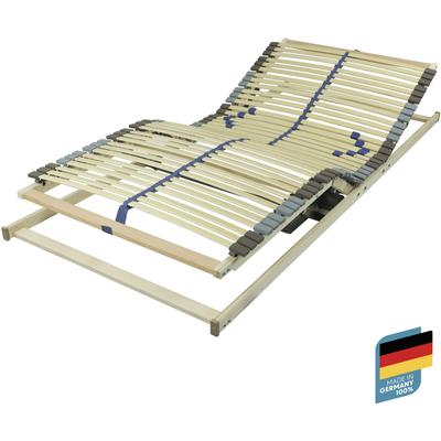 Lattenrost mit Motor BECO "Blue Royal Motor", naturbelassen, B:80cm H:8cm L:200cm, Lattenroste, elektrisch verstellbar mit Funk Fernbedienung Image