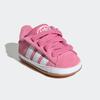 Sneaker ADIDAS ORIGINALS "CAMPUS KIDS BABYSCHUH", Gr. 19, bliss pink, cloud weiß, gum 2, Synthetik, sportlich, Schuhe