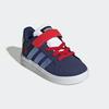 Sneaker ADIDAS SPORTSWEAR "ADIDAS DISNEY SCHNEEWITTCHEN GRAND COURT 2.0 E FÜR KINDER", Gr. 27, dunkelblau, blau fusion, better scarlet, Leder, Synthetik, sportlich, Schuhe