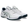 Hallenschuh ASICS "COURT HUNTER FF", Gr. 43,5, weiß, lichen rock, Synthetik, sportlich, Schuhe