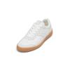 Sneaker MARC O'POLO "aus edlem Rindleder", Herren, Gr. 45, weiß, Obermaterial: 100% Leder (Rind), unifarben, Schuhe