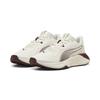 Trainingsschuh PUMA "FLORAL RIBBON PWRHybrid Sneakers Damen", Gr. 36, warm weiß ruby shimmer rot, Obermaterial: Synthetik, Textil; Futter: Textil; Innensohle: Textil; Laufsohle: Gummi, Schuhe