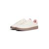 Plateausneaker TOMMY HILFIGER "TH PREMIUM HERITAGE SNEAKER", Damen, Gr. 42, zartrose, rosa, Nappaleder, unifarben mit Farbeinsatz, sportlich, Schuhe, Freizeitschuh, Halbschuh, Schnürer mit Kontrastbesatz an der Ferse