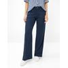 5-Pocket-Hose BRAX "Style MORGAN", Damen, Gr. 44, Normalgrößen, blau (navy), 56% Lyocell, 41% Baumwolle, 3% Elasthan, Hosen