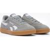 Sneaker REEBOK CLASSIC "REEBOK SMASH EDGE", Gr. 39, grau (grau3, weiß, gum1), Leder, Synthetik, sportlich, Schuhe