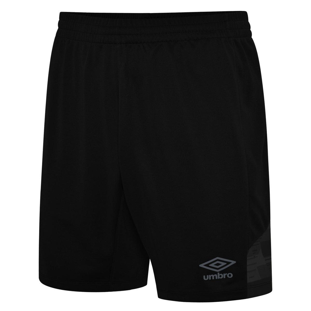 Umbro - "Vier" Fußballshorts für Kinder (Schwarz/Kohlen-Schwarz) Image