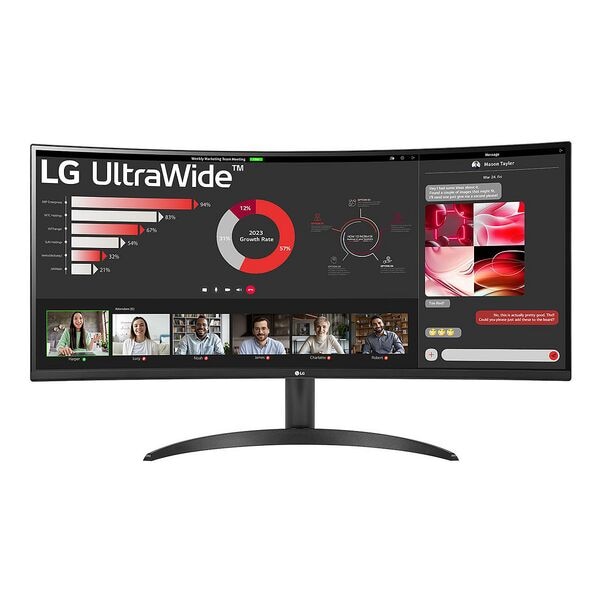 LG Monitor »34WR50QK-B« 86,4 cm / 34 '' schwarz