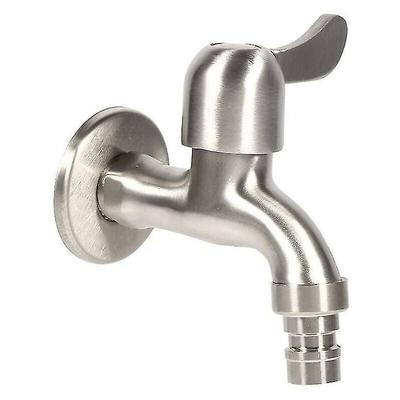 SNQ - Gartenhahn aus Edelstahl 304, robuster, langlebiger Wasserhahn zur Wandmontage im Image