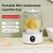 Wireless Washing Machine, , 1L Mini Sock Washing Machine，portable Underwear and Sock Cleaner, Dehydrating Washing Bucket