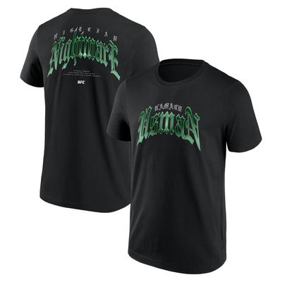 UFC Kamaru Usman Wortmarken-T-Shirt – Herren Image