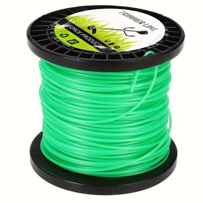 TEMU 109 Yards Green Nylon Brushcutter Line - 2mm Round Strimmer Trimmer Cord For Lawn Mowers, Durable & High-quality Replacement Part, Lawn Mower Accessories Image