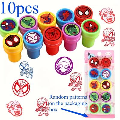 TEMU 10pcs The -man Themed Reward Sticker Printing Set Is Scrapbooks, Diaries, And Birthday/holiday Party Gifts—an Ideal Present