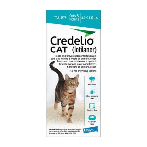 Credelio Pour Chats (48mg) 12 Doses