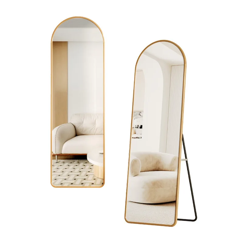 Internet-Promi-Ganzkörperspiegel, Schlafzimmer, speziell geformter Wandspiegel, Wandspiegel, Ganzkörperspiegel, Haushalt