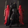 Star Wars Movie Realization Series Actionfigur Emperor'S Royal Guard Darth Vader Boba Fett Darth