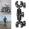 Kamera Doppel Headed Clip Kit Für GoPro Motorrad Fahrrad Lenker Clip Halterung Für Insta360 One X2 X3 Action Kamera Zubehör