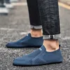 MAEDEF Herren-Hausschuhe, Herren-Loafer, Flip-Flops, Herren-Mokassins, flache Schuhe, Wanderschuhe, atmungsaktiv, dünner Boden, lässige Slipper, Herrenschuhe