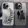 Game T-The L-Last O-Of U-Us Handyhülle FUNDA für iPhone 12 11 13 14 15 16 Max Pro Plus Mini Silber