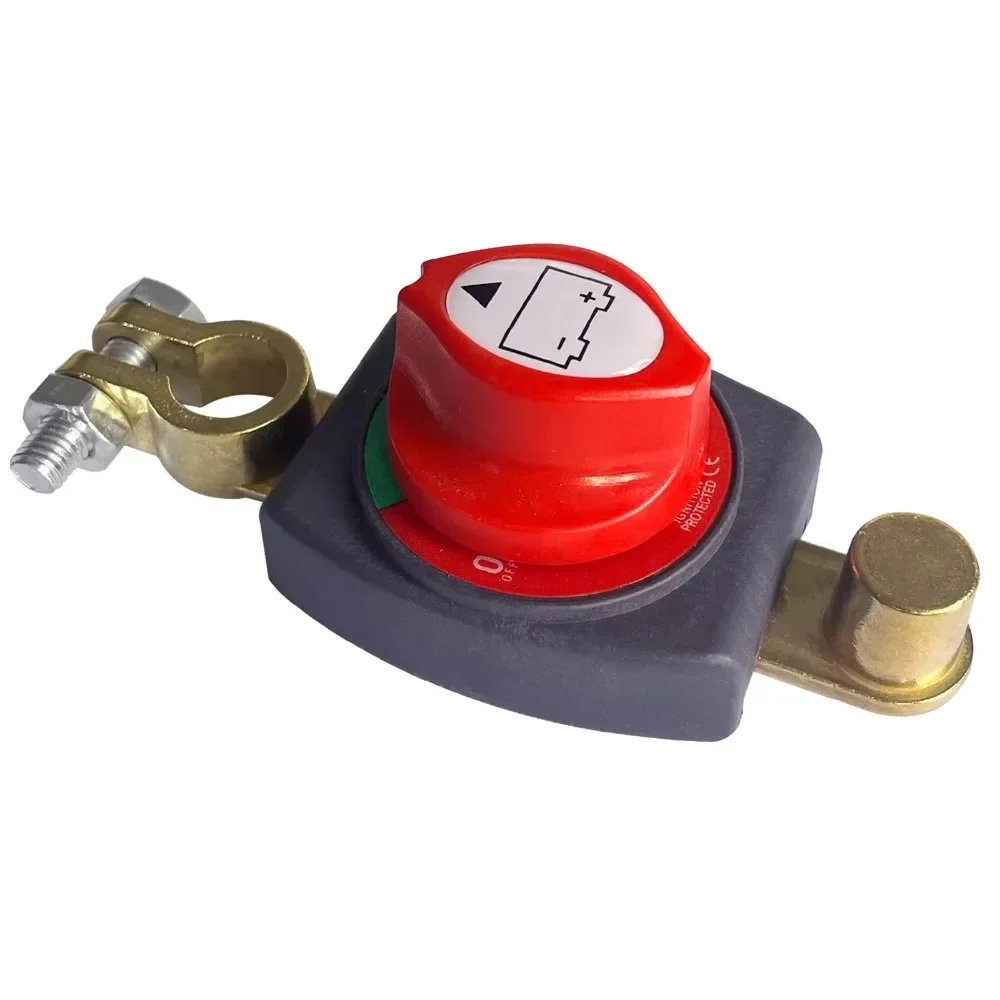 12–48 V Batterie-Trennschalter, negativer Ein/Aus-Batterie-Trennschalter, Stromausfall-Haupttrennschalter für Autos/Wohnmobil/Boote Image