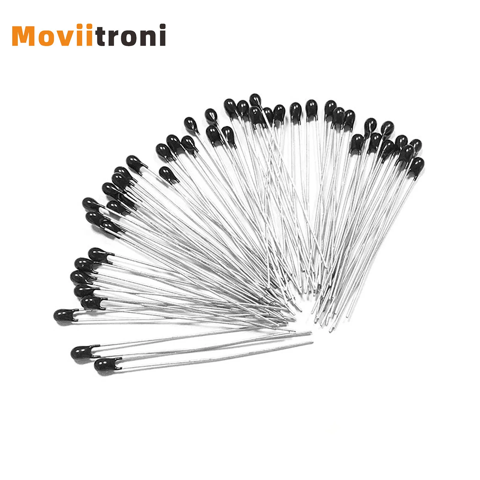 20PCS NTC-MF52AT NTC Thermistor MF52 Thermische Temperatur Sensor Widerstand 1K 2K 3K 4,7K 5K 10K 20K 3590 5% Image