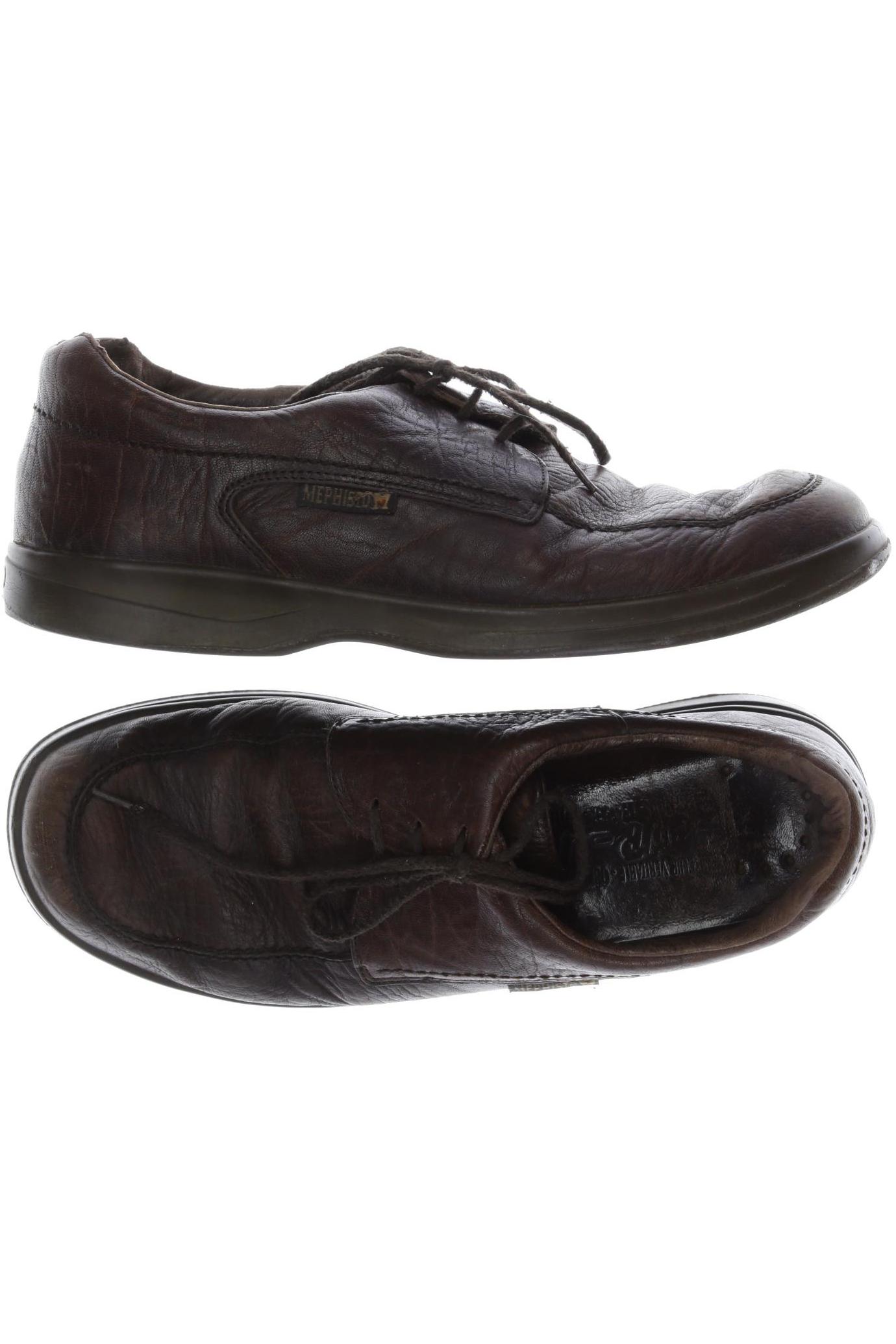 Mephisto Herren Halbschuh, Gr. 11.5, braun, Leder Image