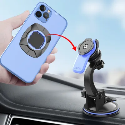 Phone Holders For Your Car Cell Phone Mount for Car Dashboard Windshield Mount Truck Stand Universal Phone Holder 360°rotatable