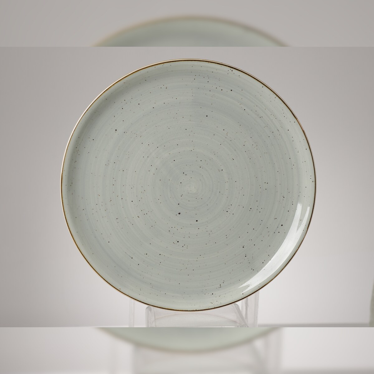 METRO PROFESSIONAL Pizzateller Noromi, Porzellan, Ø 30.5 cm, grau, 4 Stück Image