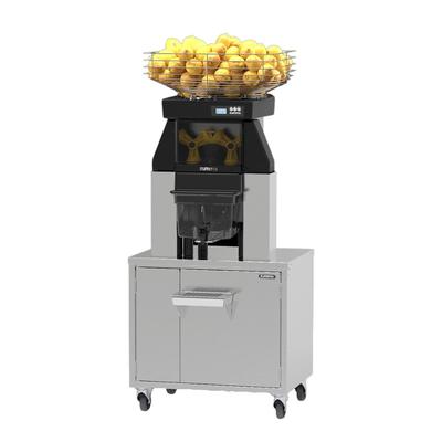 Zummo CS40-N80 Centrifugal Automatic Feed Citrus Juicer - 40 Fruits/Minute, 290W, 120v, Silver