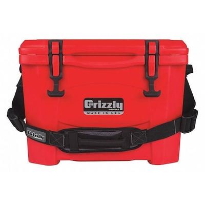 GRIZZLY COOLERS 4400005 Marine Chest Cooler,Hard Sided,15.0 qt.