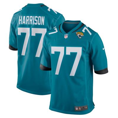 Jacksonville Jaguars Nike Game Heimtrikot - Blaugrün - Anton Harrison - Herren Image
