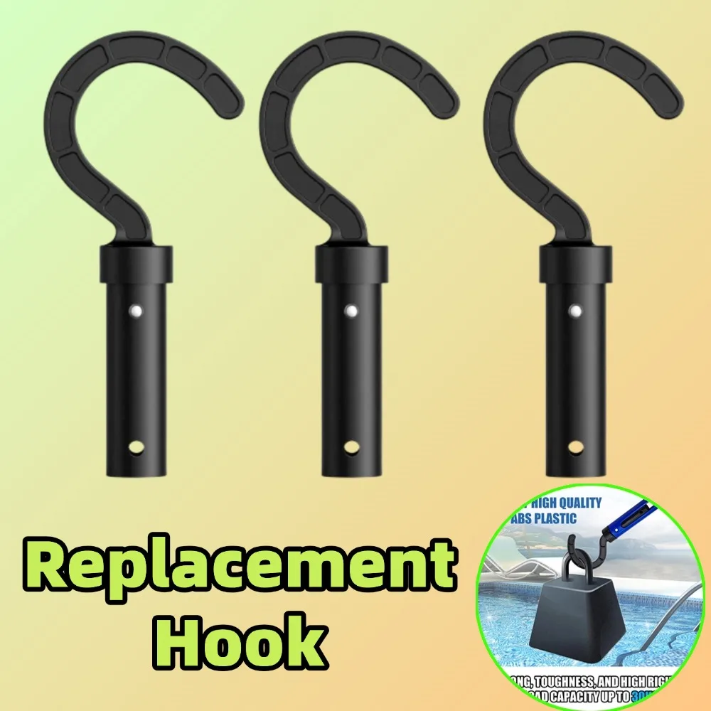 1/2/3/4/5 Stück Ersatzhaken für Roboter-Poolreiniger, Poolhaken zur Verwendung in allen Roboter-Pool-Staubsaugern für Teleskopstangen Image