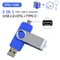 Clé USB OTG en forme de clé USB 3 en 1, 8 go 16 go 32 go 64 go TYPE-C, clé USB, porte-clés, clé USB