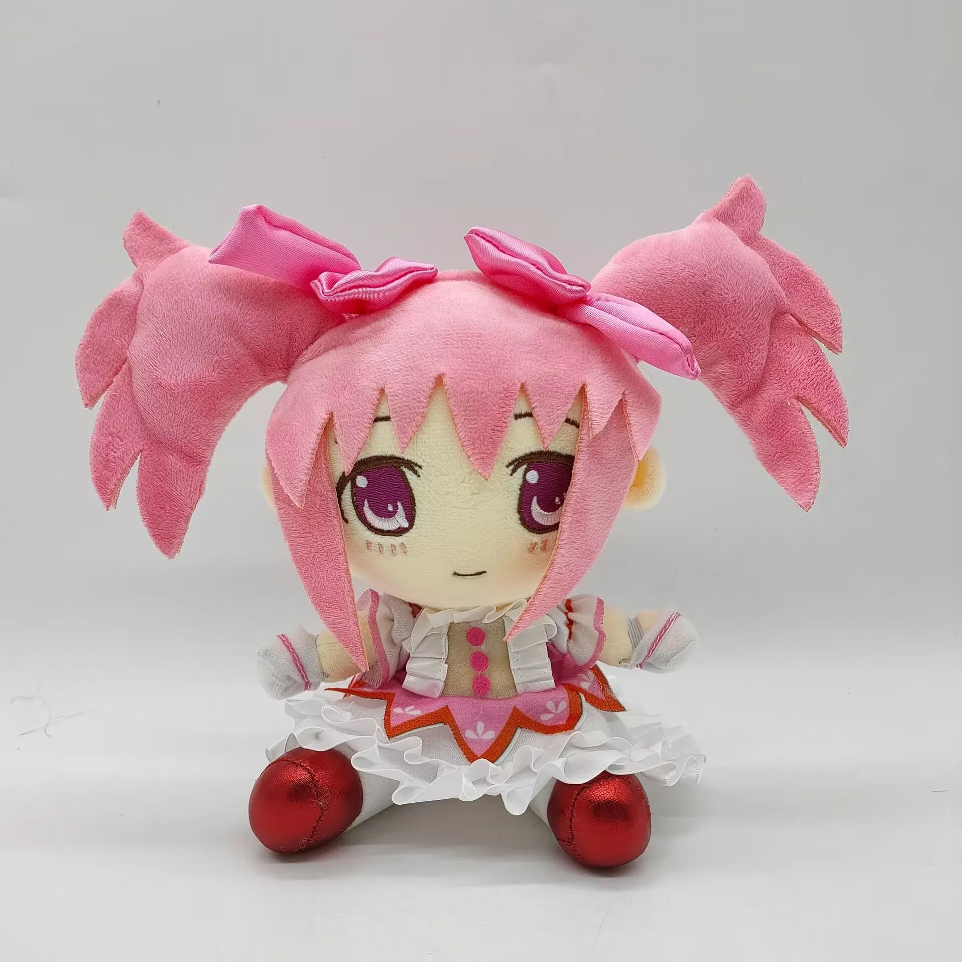Kaname Madoka Plüschtier Anime Puella Magi Madoka Magica Gefüllte Puppe Plüschtiere Figuren Weiche Fumo Kinder Fans Geschenke Image