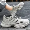 Sandalen Casual Sneakers Half Pack Herrenschuhe Soft Solemen'S Summer Sneakers Günstige Schuhe