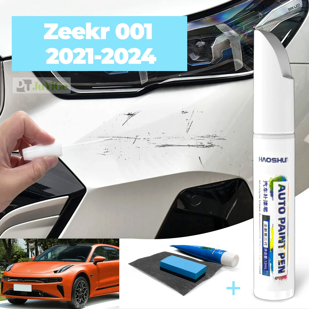 Für Zeekr 001 2021-2024 2022 2023 Autolack Stift Farbe Pflege Fixer Kratzer Reparatur Wachs Malerei Kratzer entferner Zubehör Image