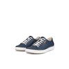 Sneaker ECCO "SOFT 7 W", Damen, Gr. 43, blau (marine), Leder, sportlich, Schuhe, mit Label, Freizeitschuh, Halbschuh, Schnürschuh, schmale Form