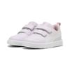 Sneaker PUMA "COURTFLEX V3 V INF", Gr. 26, lila frost, puma weiß, rose mauve, Synthetik, unifarben, sportlich, Schuhe, für Kinder