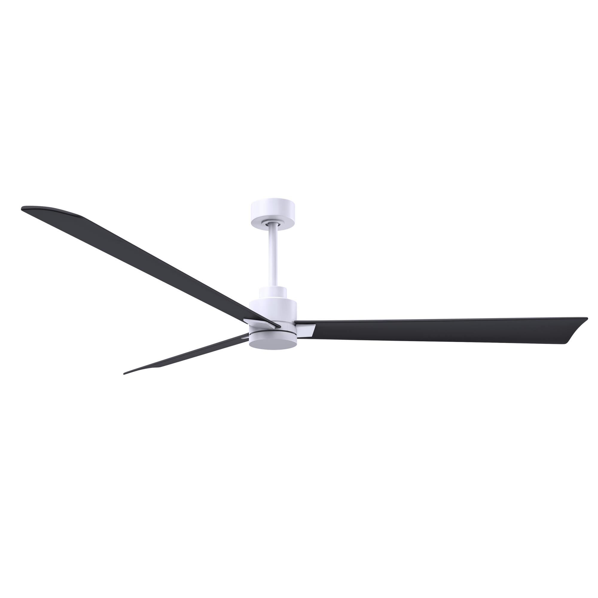 Matthews Fan Company Alessandra 72 Inch Ceiling Fan - AK-MWH-BK-72