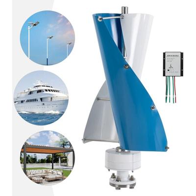 Senderpick - Windkraftanlage mit vertikaler Achse 2 Rotorblätter 500W, vertikale Windkraftanlage