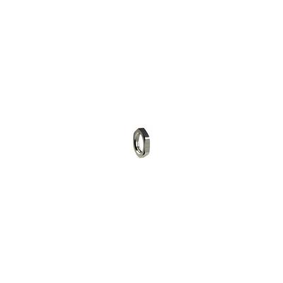 Sechskant-Gegenmutter, M16x1,0, sw 22, Messing vernickelt - Riegler Image