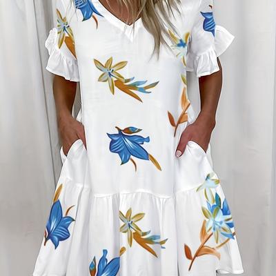 TEMU Printed Dress With Elegant Design Image