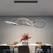 Lampe moderne LED lumières pour chambre suspension éclairage intérieur chambre salle à manger lampe de table luminaire lampe pour salon