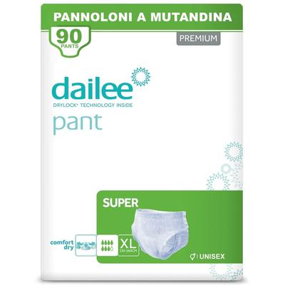 Dailee Pants Super Inkontinenz Windelhosen für Erwachsene 90 St Image
