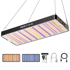 BESTVA DC4000W Grow Light Full Spectrum 400W 5000K Led Plants Light For Indoor Plant Seed Veg Flower Hydroponics Growing System