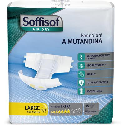 Soffisof Air Dry Windeln für Erwachsene Extra 15 St Image