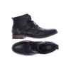 Bugatti Herren Stiefel, Gr. 48, schwarz, Leder