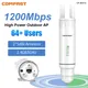 Comfast AC1200 Estensore di segnale Wifi esterno Router AP 2.4/5Ghz Dual Dand a lungo raggio 1200mpbs Ripetitore Wifi wireless impermeabile